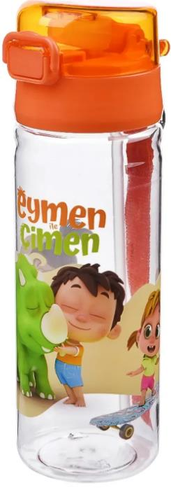 TUFFEX-EYMEN ÇİMEN SOLO PİPETLİ MATARA 500 ML (36) (LİSANSLI)