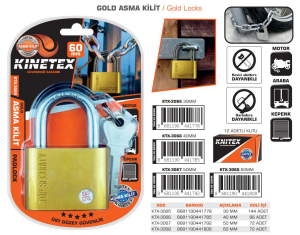 KNITEX-GOLD ASMA KİLİT 50 MM