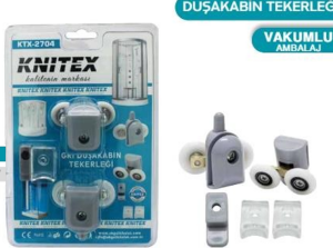 KNITEX-GRİ DUŞ KABİNİ TEKERLEĞİ KTX-2704
