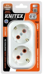 KNITEX-B-6 2'Lİ GOLYAT BEYAZ VKM