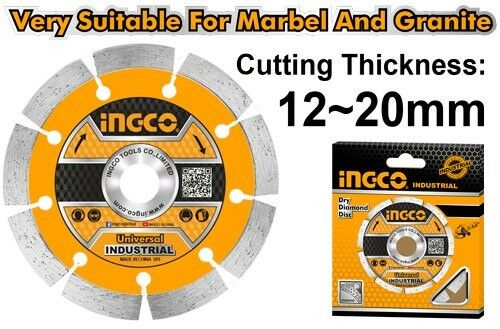 INGCO-''ENDÜSTRIYEL KURU ELMAS DISK 180MMX22.2MM