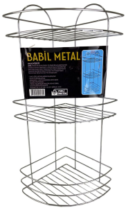 KROMİCA-3 LÜ BANYO KÖŞELİĞİ KROM*12