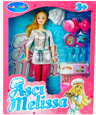 KARTOY-MELİSSA AŞÇI BEBEK*36