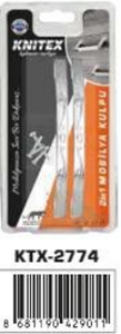 KNITEX-EKO ÇİÇEKLİ KROM 2'Lİ KULP VKM KTX-2774